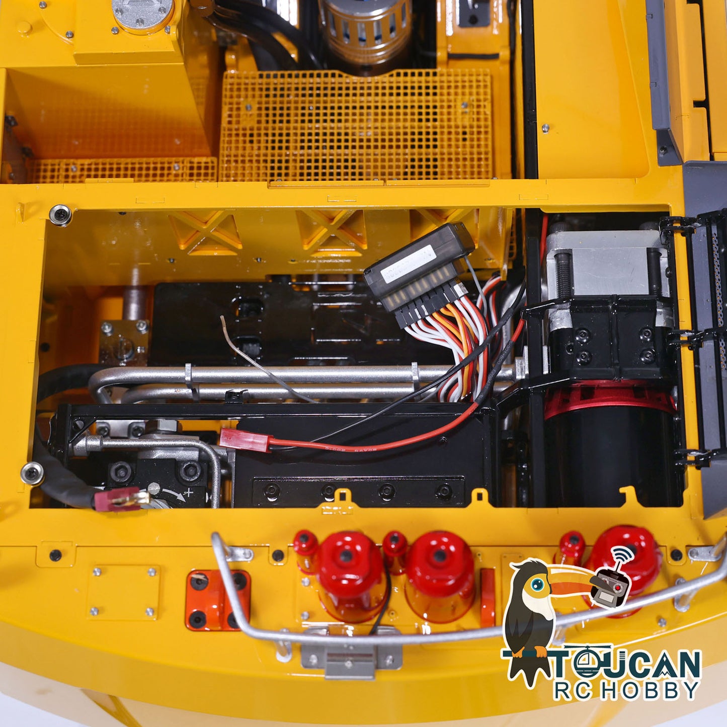 USA Pre-Order by the sea 1/14 LESU RC Hydraulic Excavator AOUE 9150 Metal RTR FlySky PL18EV Remote Control Heavy Backhoe Shovel Sound Light Smoke Unit