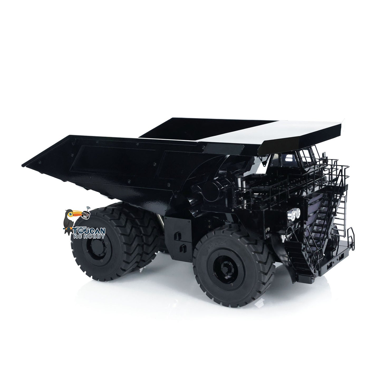 1:20 793D RC Hydraulic Mining Truck Metal Remote Controlled Dump Tipper Cars Simulation Hobby Model DIY Vehicle ESC Servo Motor