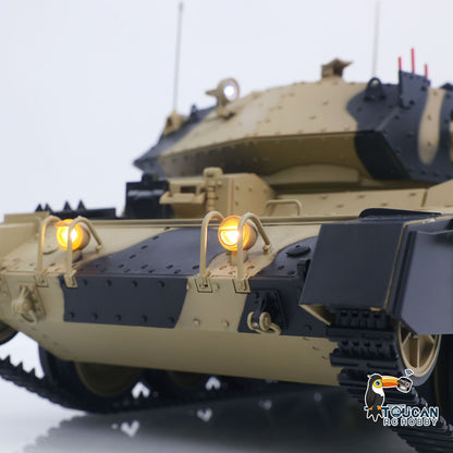 Fast Free Shipping for EU 1/16 2.4G RC Military Tank CoolBank Crusader MK III Wireless Control Battle Tank Model 360??Turret Rotary Smoke Sound Lights RTR