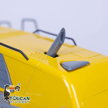 Toucanhobby 580 1/14 Metal RC PNP Hydraulic Wheel Loader 2 Speed Gearbox Reduction Axle I6S Controller Light Sound for Collectors