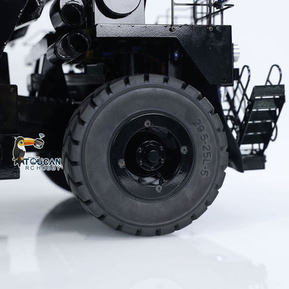 Toucanhobby 793D 1/20 Metal Hydraulic Dump Truck Model 2Speed Transmission 4 Wheel Spring Suspension Lights 21KG Heavyweight No Sound System