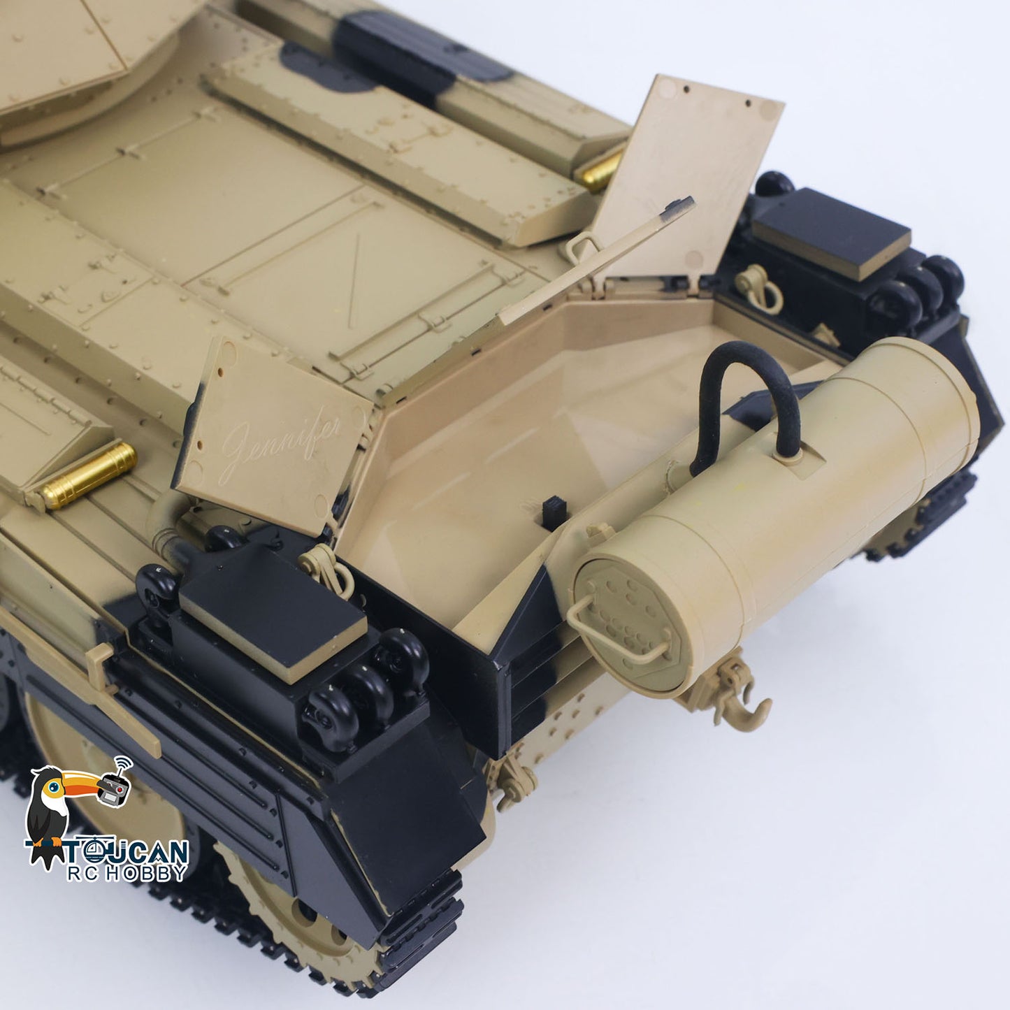 Fast Free Shipping for EU 1/16 2.4G RC Military Tank CoolBank Crusader MK III Wireless Control Battle Tank Model 360??Turret Rotary Smoke Sound Lights RTR