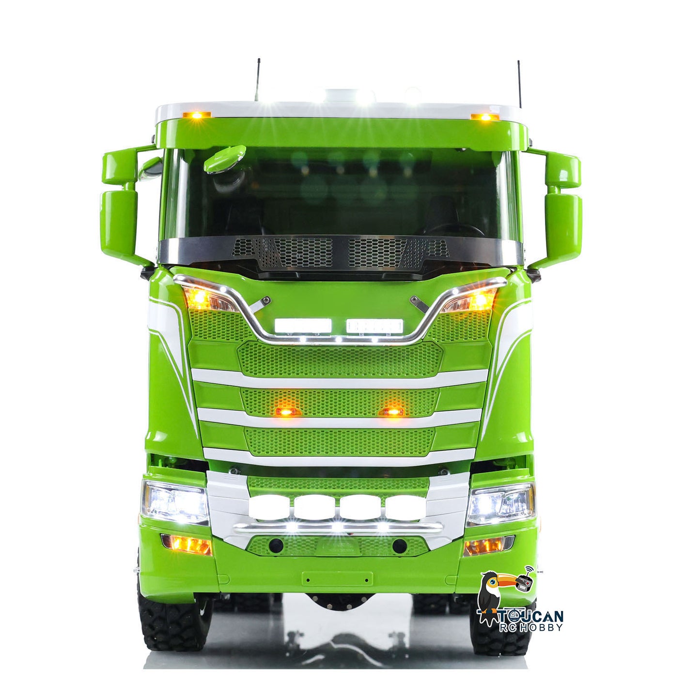 LESU 770S 1/14 6x6 RC Hydraulic Dumper Truck 3-way Remote Controlled Tipper Model Light Sound Smoke