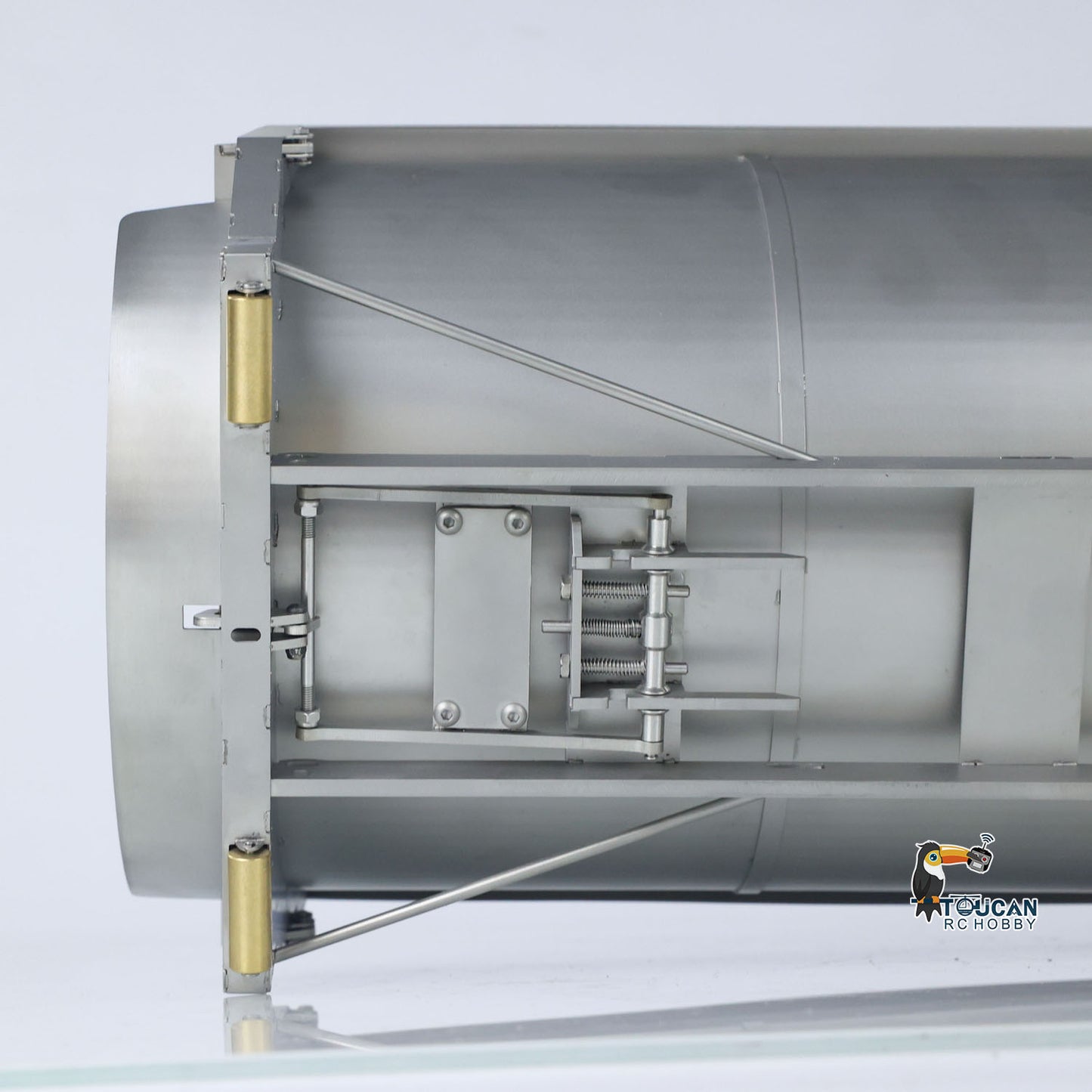 1/14 Metal U Shape Bucket for 10x10 Remote Control Hydraulic Roll On Off Tipper 8x8 RC Full Dumper 770S Model Upgrade Part