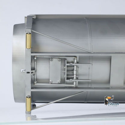 1/14 Metal U Shape Bucket for 10x10 Remote Control Hydraulic Roll On Off Tipper 8x8 RC Full Dumper 770S Model Upgrade Part