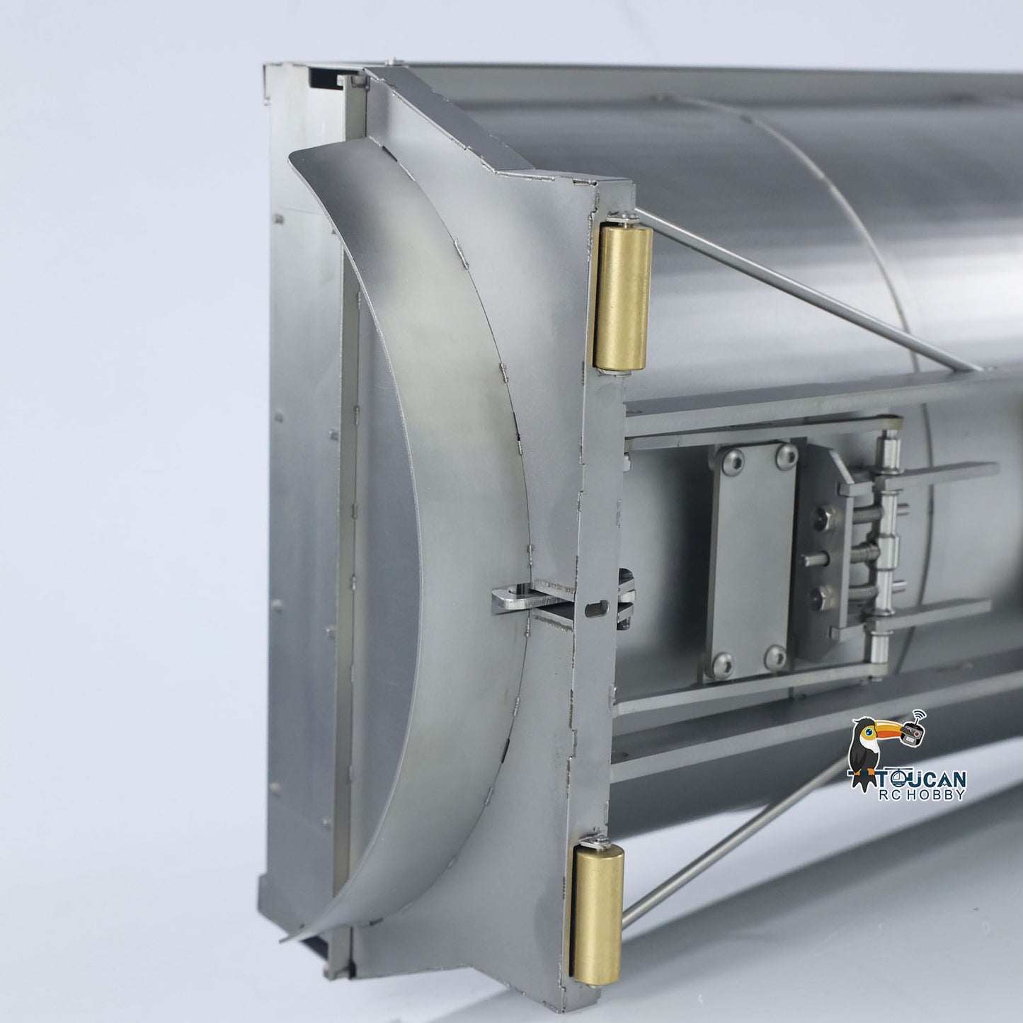 1/14 Metal U Shape Bucket for 10x10 Remote Control Hydraulic Roll On Off Tipper 8x8 RC Full Dumper 770S Model Upgrade Part