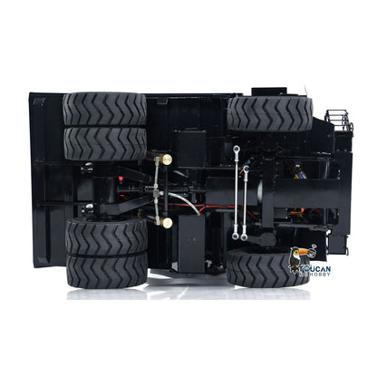 Toucanhobby 793D 1/20 Metal Hydraulic Dump Truck Model 2Speed Transmission 4 Wheel Spring Suspension Lights 21KG Heavyweight No Sound System