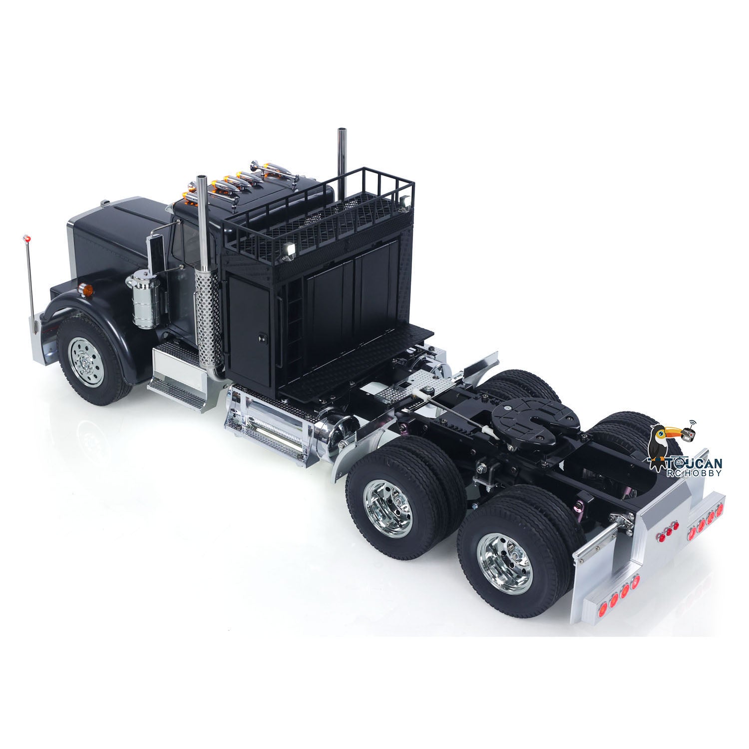 タミヤ　KING HAULER ブラック　プロポ付 Amazon.com: Tamiya 56336 RC King Hauler Black Edition : Toys & Games