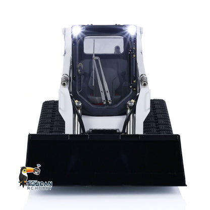 Fast Free Shipping 1/14 RC Hydraulic Skid-Steer Tracked Loader SM770 Remote Control Car Light Sound