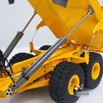In Stock Double E A40G 1/16 Hydraulic RC Articulated Truck Metal RTR Dump Radio Controlled Car Construction Vehicle Hobby Model RTR