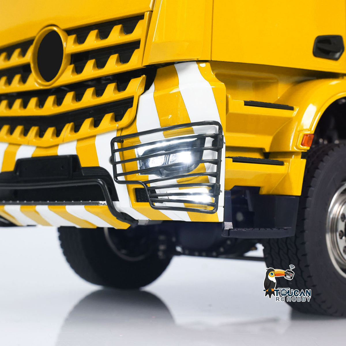 TOUCAN RC HOBBY LXY 1/14 8x8 RC Hydraulic Dumper Car Roll Off Full Dump Rear Axle Steering with U-shaped High Short Standard Bucket Timber Flatbed