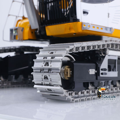 TOUCAN RC HOBBY Flash Sale Metal LESU LR956 1/14 RC Hydraulic Excavator 2 Arms  Remote Control Digger Model 4MPA Dual Pumps Light 3S Battery PL18EV LITE