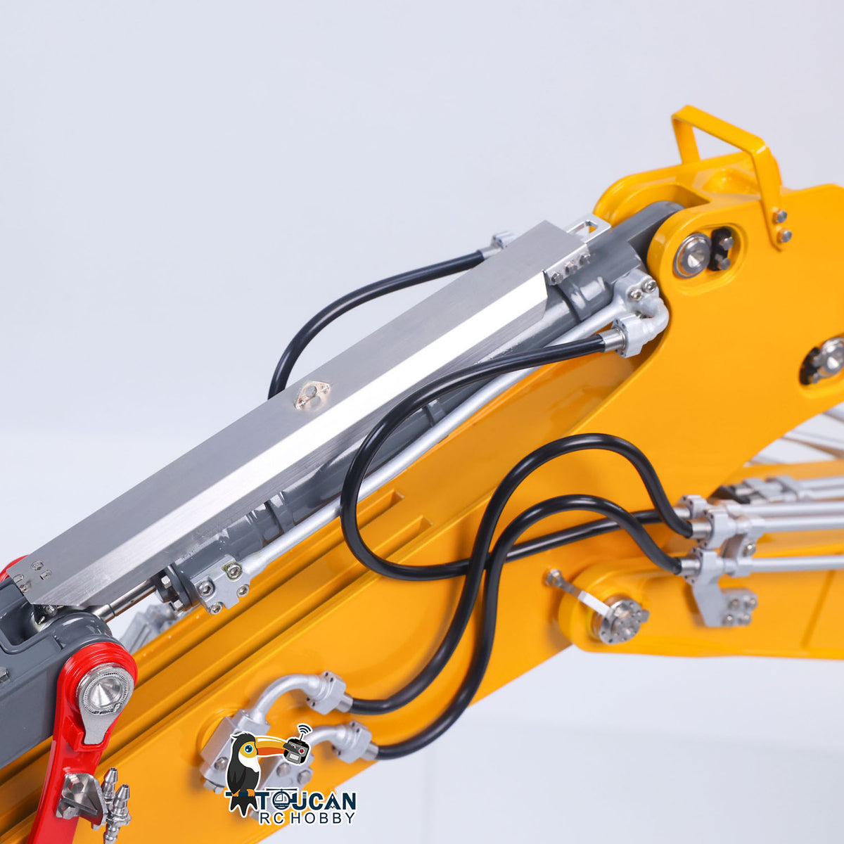 TOUCAN RC HOBBY Flash Sale Metal LESU LR956 1/14 RC Hydraulic Excavator 2 Arms  Remote Control Digger Model 4MPA Dual Pumps Light 3S Battery PL18EV LITE