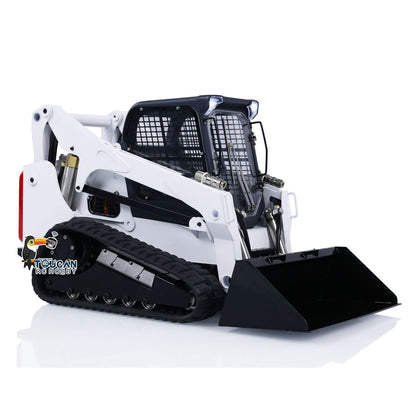 Fast Free Shipping 1/14 RC Hydraulic Skid-Steer Tracked Loader SM770 Remote Control Car Light Sound