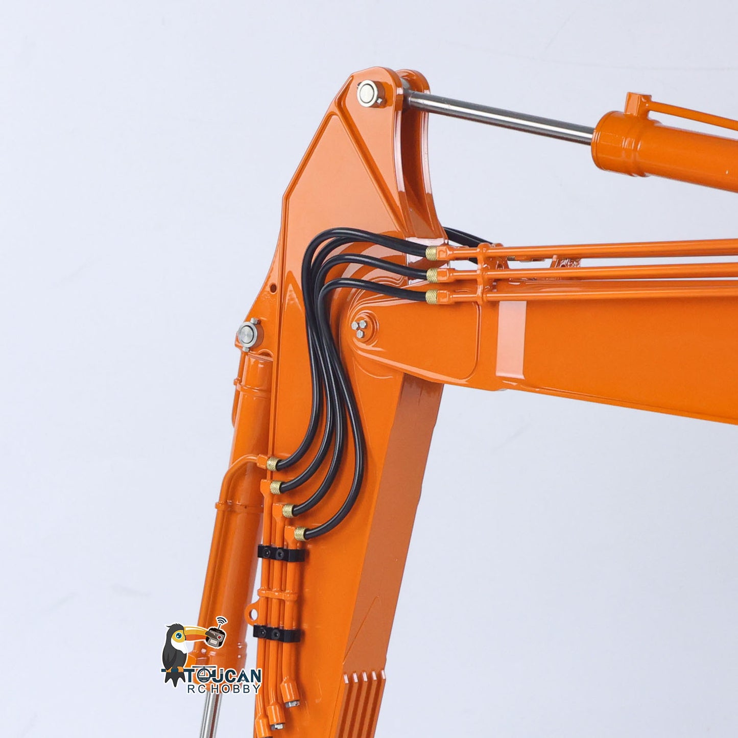 LESU Metal 1/14 RC Hydraulic Excavator Aoue ZX490 Remote Control Heavy Digger Car Construction Vehicle Model 6CH Valve Light 6CH Electrical Slip Ring FlySky PL18EV Radio Battery