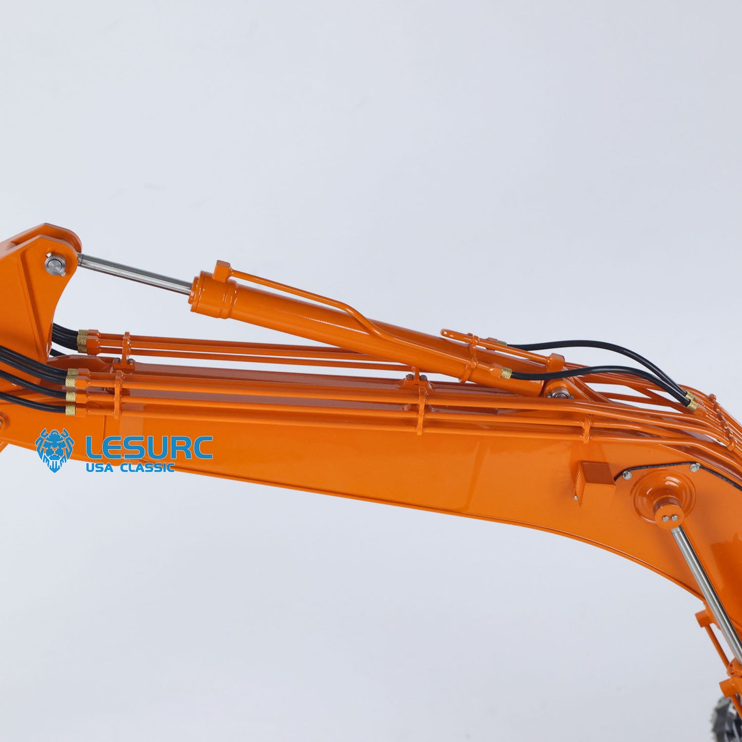 90% Metal LESU 1/14 RC Hydraulic Excavator Aoue ZX490 RTR Remote Control 2Arms Heavy Digger Model PL18EV Lite Light Sound Smoke