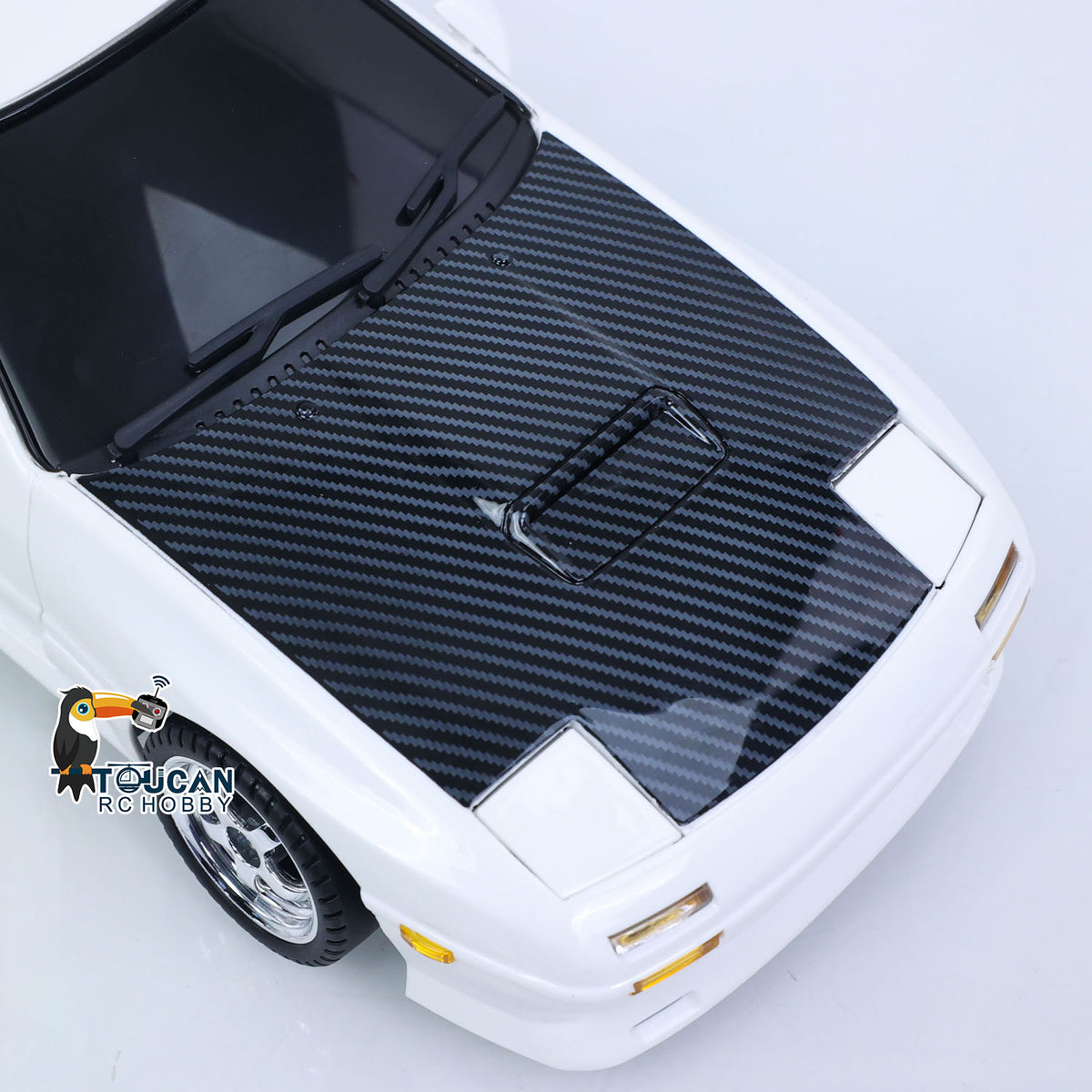 TOUCAN RC HOBBY LDRC LD1802 1/18 4*2 RX7 RC Racing Car RWD Gyroscope Wireless Control Drift Vehicles Simulation Sedan DIY Model