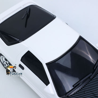 TOUCAN RC HOBBY LDRC LD1802 1/18 4*2 RX7 RC Racing Car RWD Gyroscope Wireless Control Drift Vehicles Simulation Sedan DIY Model