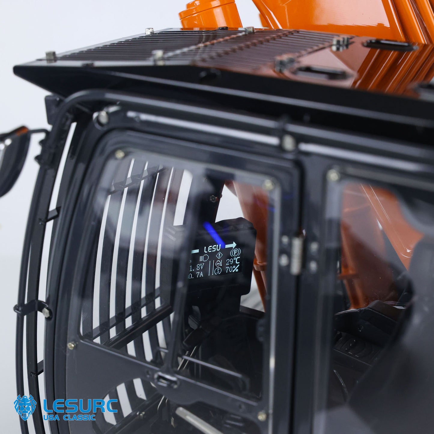 90% Metal LESU 1/14 RC Hydraulic Excavator Aoue ZX490 RTR Remote Control 2Arms Heavy Digger Model PL18EV Lite Light Sound Smoke