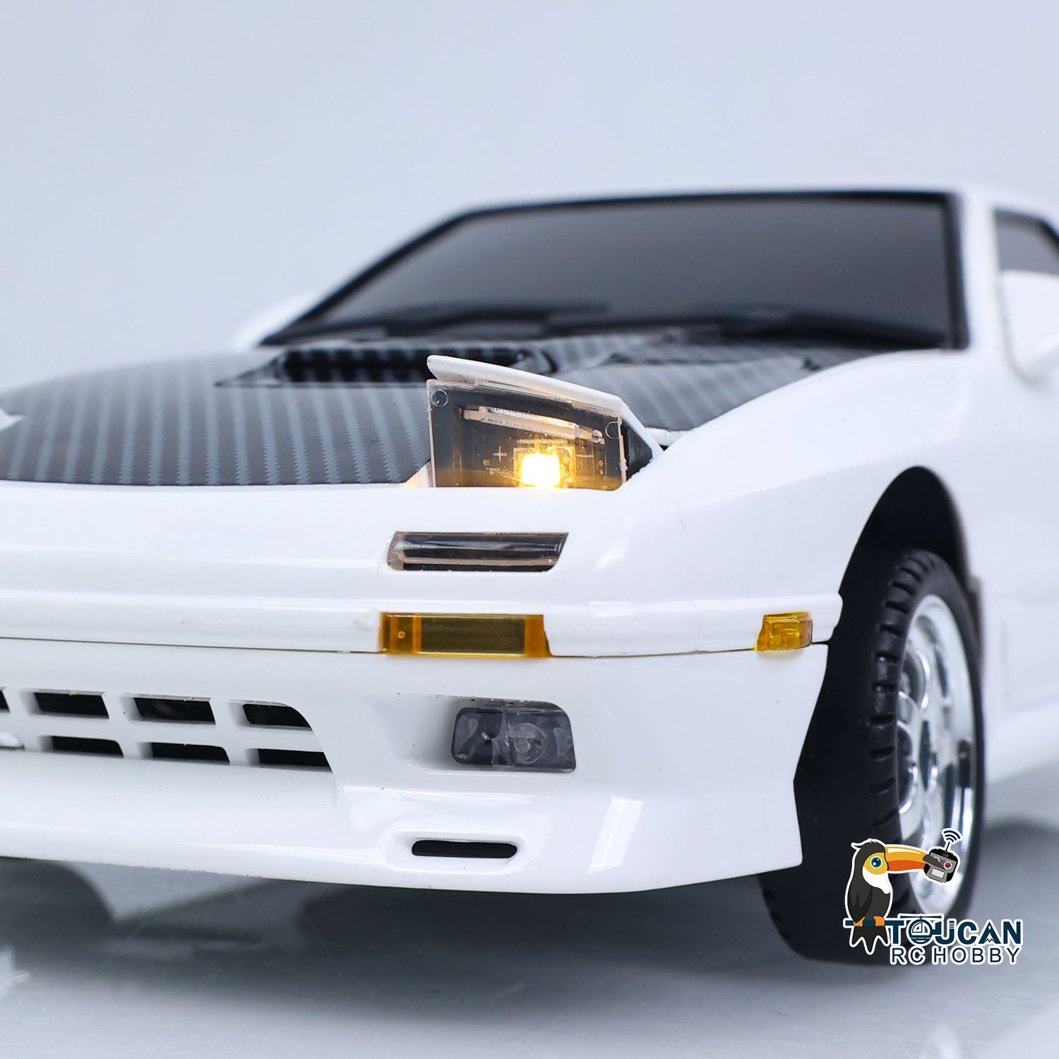 TOUCAN RC HOBBY LDRC LD1802 1/18 4*2 RX7 RC Racing Car RWD Gyroscope W
