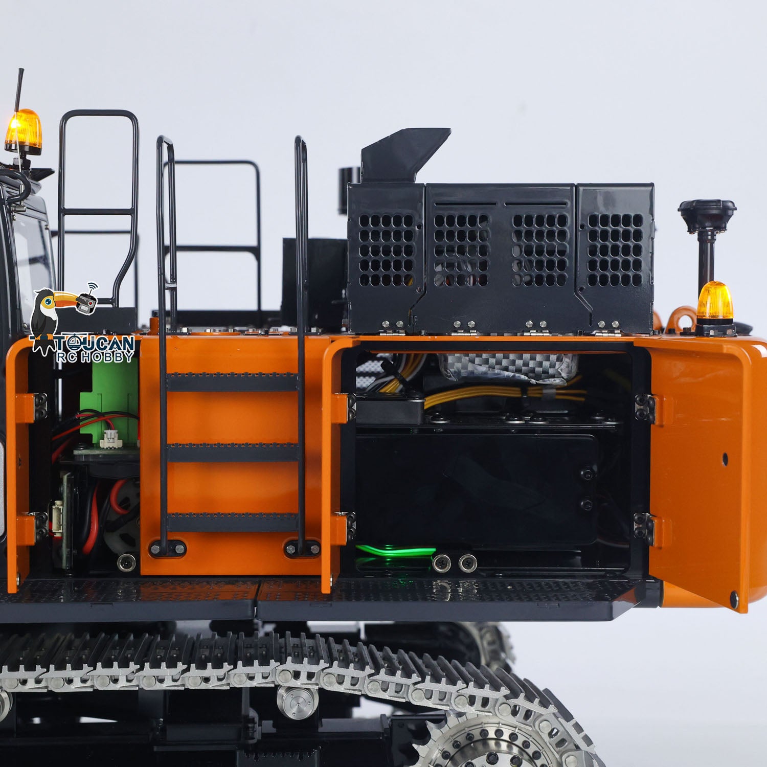 LESU Metal 1/14 RC Hydraulic Excavator Aoue ZX490 RTR Remote