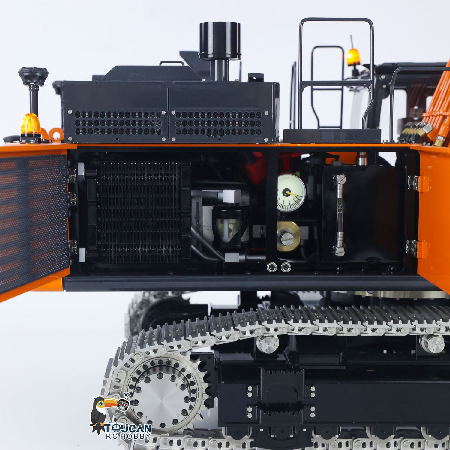 LESU Metal 1/14 RC Hydraulic Excavator Aoue ZX490 Remote Control