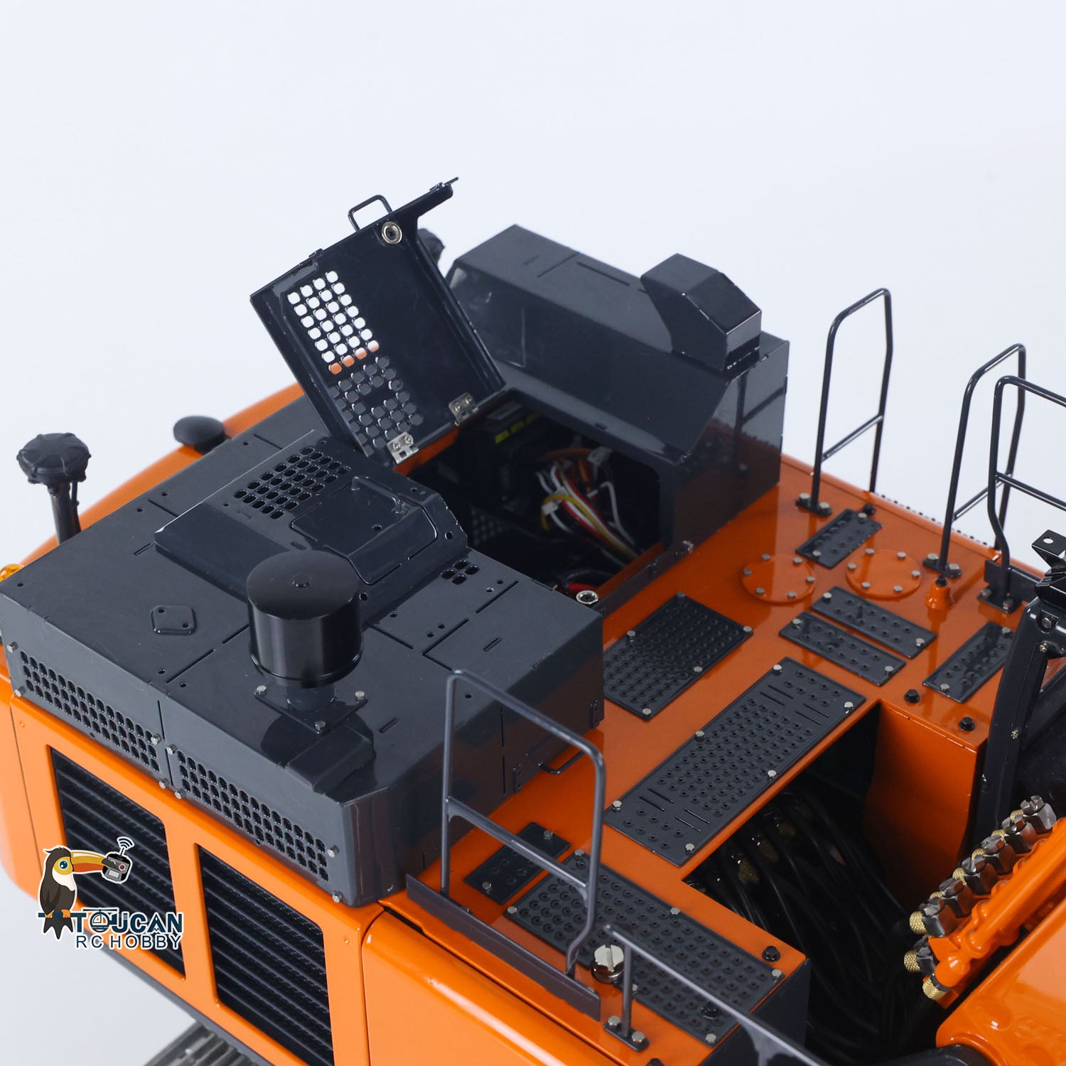 LESU Metal 1/14 RC Hydraulic Excavator Aoue ZX490 RTR Remote