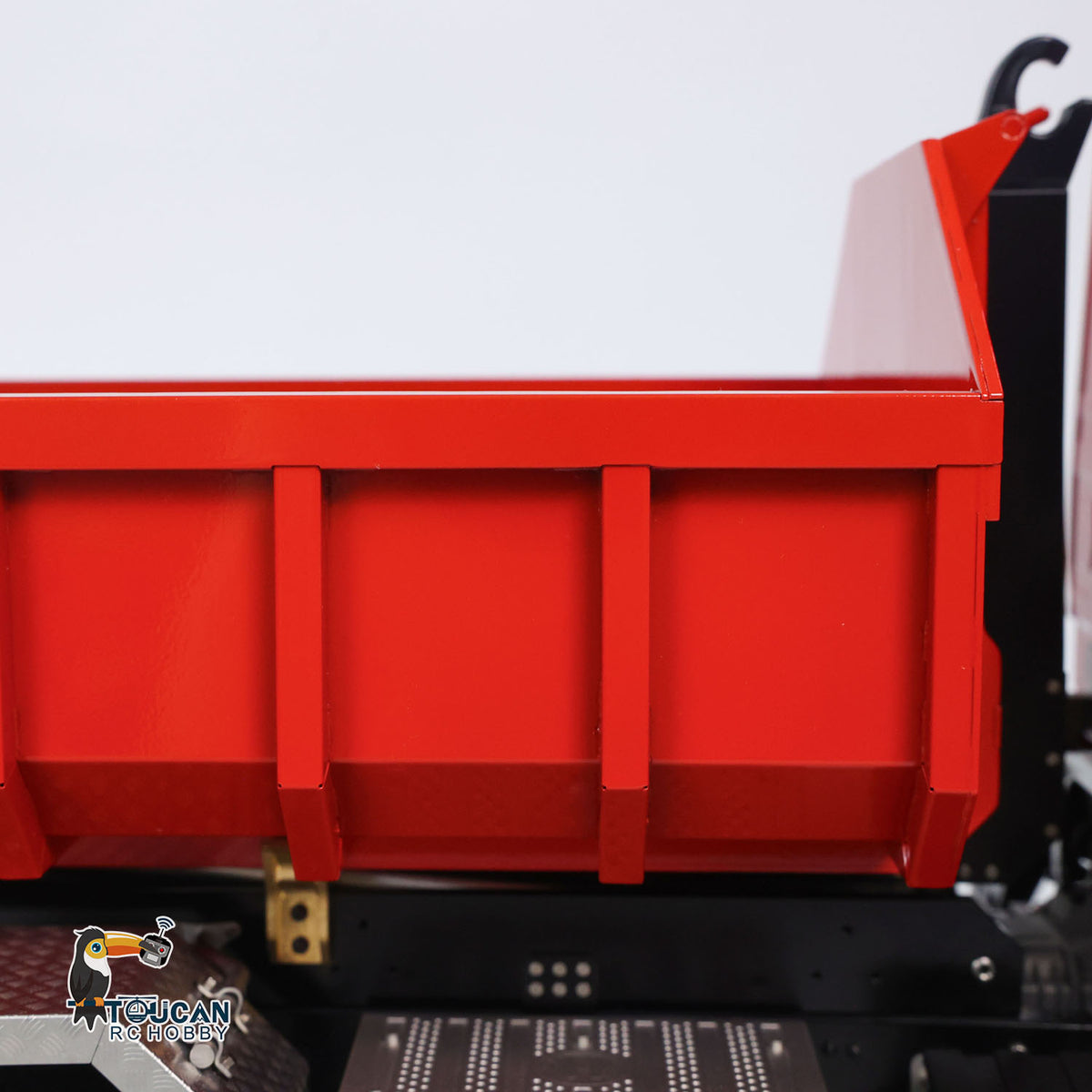 TOUCAN RC HOBBY LXY 1/14 8x8 RC Hydraulic Roll On Off Full Dump Truck Remote Control Dumper Car Simulation Model PNP Version Light Sound System