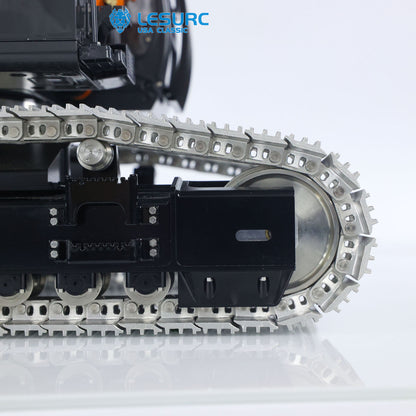 90% Metal LESU 1/14 RC Hydraulic Excavator Aoue ZX490 RTR Remote Control 2Arms Heavy Digger Model PL18EV Lite Light Sound Smoke