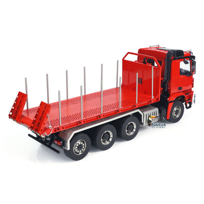 TOUCAN RC HOBBY LXY 1/14 8x8 RC Hydraulic Roll On Off Full Dump Truck Remote Control Dumper Car Simulation Model PNP Version Light Sound System