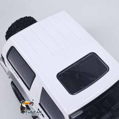 Plastic Shell 1/14 Remote Control Crawler LDRC LD1297S 4x4 RC Off Road Car 2Speed Gearbox Metal Gears 380 Brushed Motor RTR