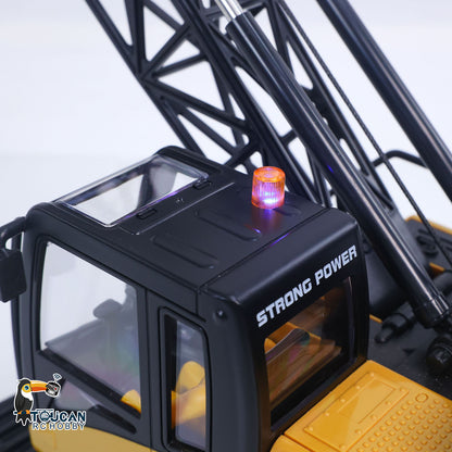 Fast Free Shipping for EU HUINA 572 15CH RC 1/14 Construction Crane Truck Tower Excavator Model Car