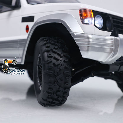 Plastic Shell 1/14 Remote Control Crawler LDRC LD1297S 4x4 RC Off Road Car 2Speed Gearbox Metal Gears 380 Brushed Motor RTR