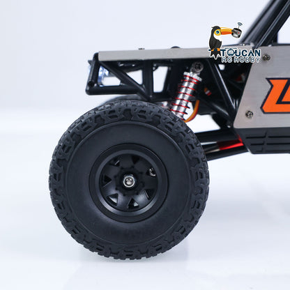 TOUCAN RC HOBBY LDRC LD18499PRO 1/18 Plastic Remote Control Rock Crawler 4x4 All Wheel Drive Climbing Car Vehicles RTR Brushless Motor Light System
