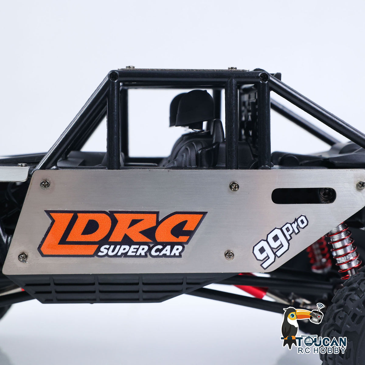 TOUCAN RC HOBBY LDRC LD18499PRO 1/18 Plastic Remote Control Rock Crawler 4x4 All Wheel Drive Climbing Car Vehicles RTR Brushless Motor Light System