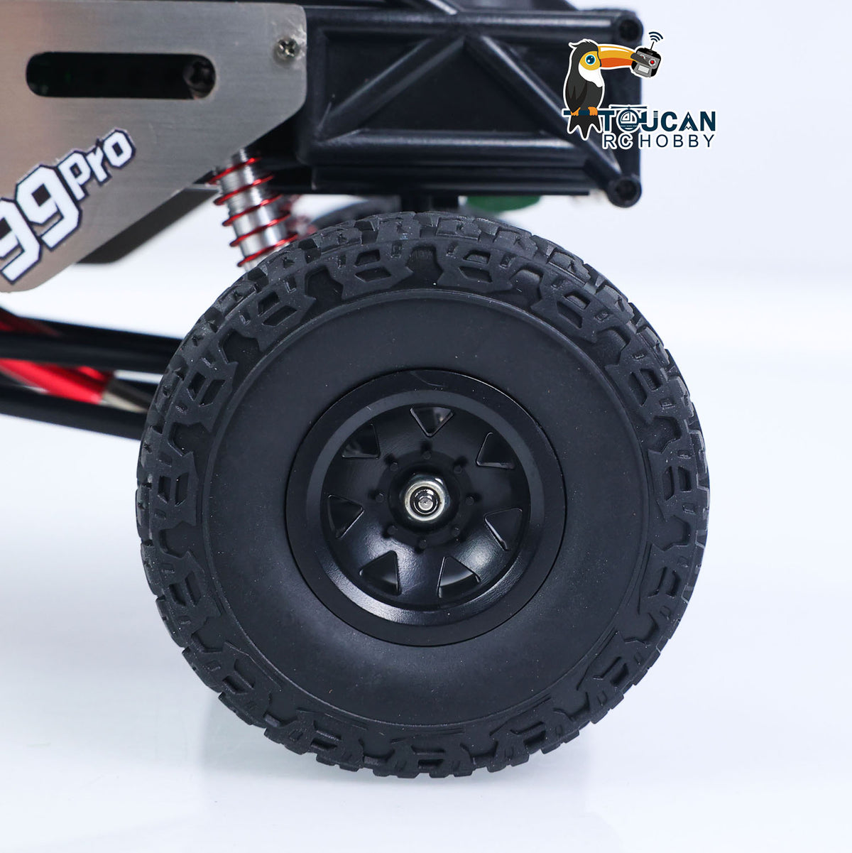 TOUCAN RC HOBBY LDRC LD18499PRO 1/18 Plastic Remote Control Rock Crawler 4x4 All Wheel Drive Climbing Car Vehicles RTR Brushless Motor Light System