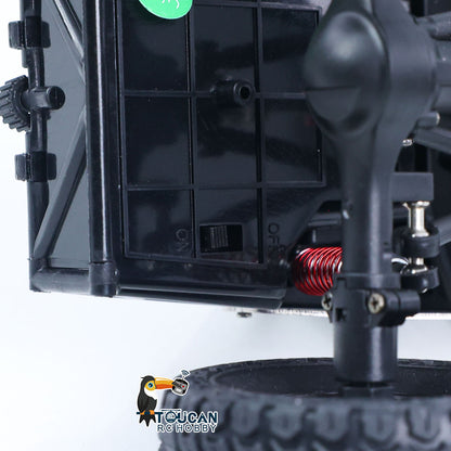 TOUCAN RC HOBBY LDRC LD18499PRO 1/18 Plastic Remote Control Rock Crawler 4x4 All Wheel Drive Climbing Car Vehicles RTR Brushless Motor Light System