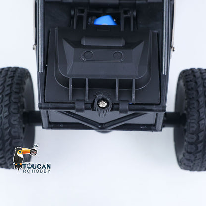TOUCAN RC HOBBY LDRC LD18499PRO 1/18 Plastic Remote Control Rock Crawler 4x4 All Wheel Drive Climbing Car Vehicles RTR Brushless Motor Light System