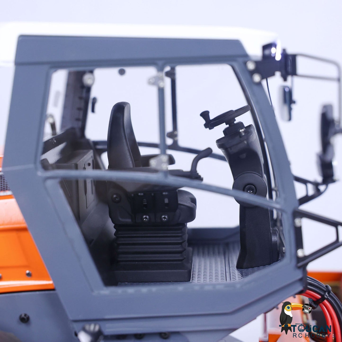 LESU Metal 1:14 Hydraulic Painted Assembled RC Road Roller Remote Control Truck Hobby Model FlySky I6S ESC Servo Motor