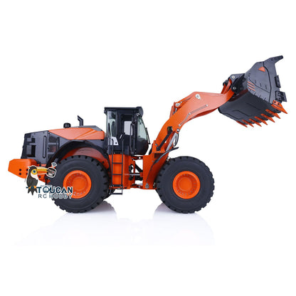 US Stock 1/14 RC Hydraulic Loader for JDM 198 RTR ZW370 Construction Vehicles Electric Wireless Control Car 2-Speed