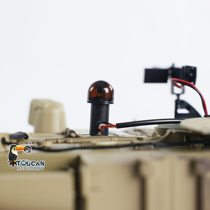 UK Stock 1/16 Tongde RC Tank M109A2 Self-propelled Howitzer RTR Infrared BB Barrel Recoil Light Sound  Smoke Remote Controller