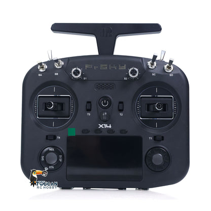 Super Frog 1/14 RC Hydraulic Crawler Dumper Truck T14R RTR Radio Controlled Metal Tracked Tipper Frsky X14 Light Electric Wiper