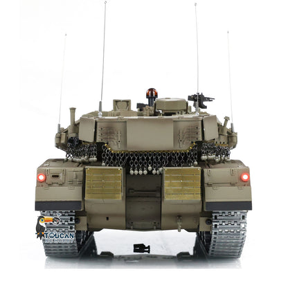 Henglong 1/16 RC Tank IDF Merkava MK IV 3958 Remote Control Battle Tank Metal Wheels Tracks Gearbox 360??Turret Smoke 2 Battery