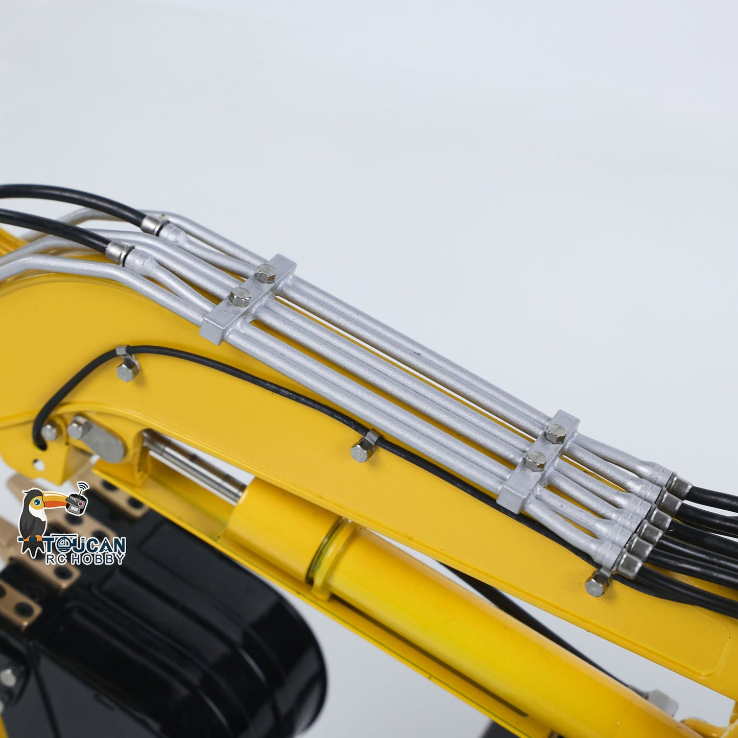 US Stock LESU 1/14 Mini RC Hydraulic Excavator PC30 Metal 6CH Valve Digger RTR ST8 Radio