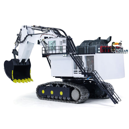 USA Pre-Order by the sea 1/25 Double-pump Hydraulic RC Excavator RTR R9800 Diggers Painted Assembled Digger Model FlySky PL18EV Lite Soung Light Smoke Unit