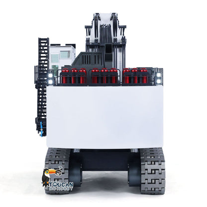 USA Pre-Order by the sea 1/25 RC Metal Double Pump Hydraulic Excavator R9800 Heavy Duty Double Pump Remote Control Diggers ESC Servo Motor Light System