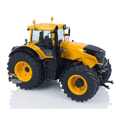 TOUCAN RC HOBBY LESU Metal 1/14 RC Tractor Truck AOUE 1050 4x4 Hydraulic Farm vehicle K500 Seedbed Pre-sowing Soil Preparation Planter Plough Light Sound
