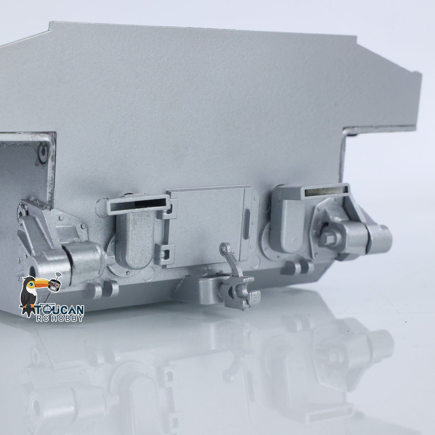 Metal Chassis Smoke Unit Gearbox Power Blue Motor Speaker Switch for Henglong 1/16 RC Battle Tank 3898 USA M4A3 Sherman Model