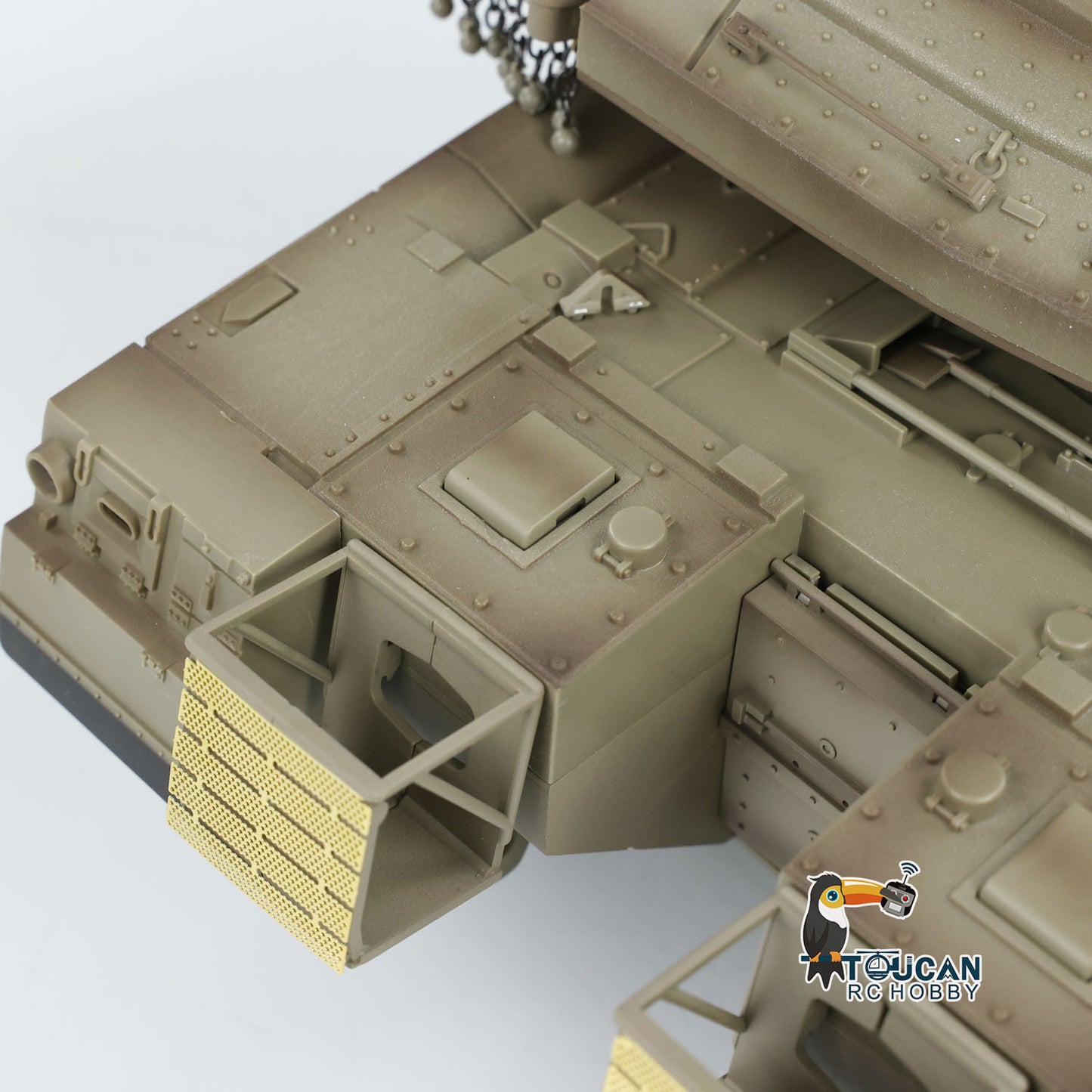 Henglong 1/16 RC Tank IDF Merkava MK IV 3958 Remote Control Battle Tank Metal Wheels Tracks Gearbox 360??Turret Smoke 2 Battery