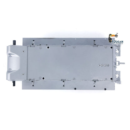 Metal Chassis Smoke Unit Gearbox Power Blue Motor Speaker Switch for Henglong 1/16 RC Battle Tank 3898 USA M4A3 Sherman Model